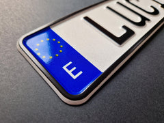 Spanisches Kettcar- und Tretauto-Namensschild – personalisierbar – Foto 3