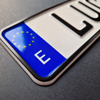 Spanisches Kettcar- und Tretauto-Namensschild – personalisierbar – Foto 3