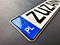 Polnisches Namensschild – mit optionalem Geburtsdatum – Foto 4